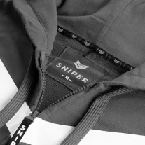 Commander Zip Hoody - steel grey