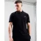 Embroidered Siren Polo Shirt - black