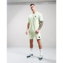 Embroidered Siren Polo Shirt - lime