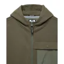 Daponte Zip Through Hoodie - castle green Daponte Zip Through Hoodie - castle green