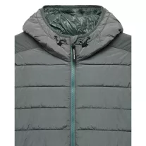 La Guardia Padded Jacket - zinc