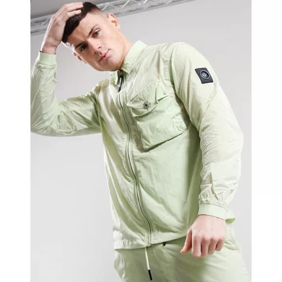 Krinkle Nylon Overshirt - lime Krinkle Nylon Overshirt - lime