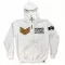 Logo Zip Hoody - white
