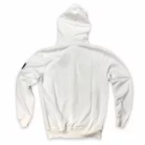 Logo Zip Hoody - white