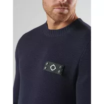 Montage Crew Knit - Ink Navy