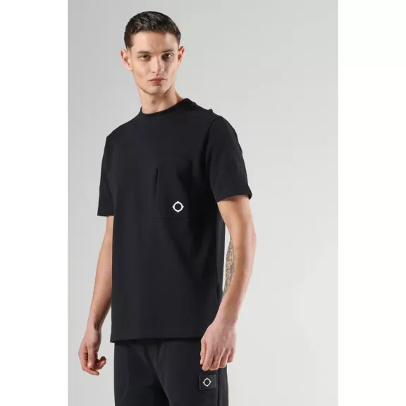 Pique Tee - Jet Black Pique Tee - Jet Black