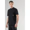 Pique Tee - Jet Black