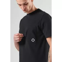 Pique Tee - Jet Black