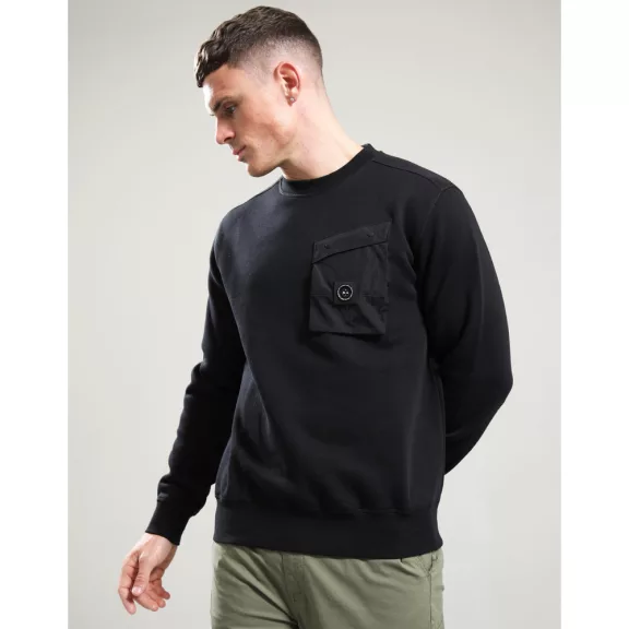Proccera Crew Neck Sweat - Black Proccera Crew Neck Sweat - Black