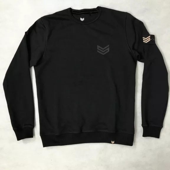 Rubber Logo Sweater - black Rubber Logo Sweater - black