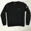 Rubber Logo Sweater - black