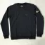 Rubber Logo Sweater - dark blue