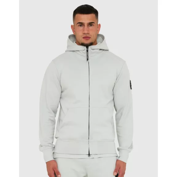 Siren Full Zip Hoodie - Dove Grey Siren Full Zip Hoodie - Dove Grey