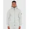 Siren Full Zip Hoodie - Dove Grey