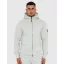 Siren Full Zip Hoodie - Dove Grey
