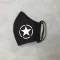 Star Facemask - black