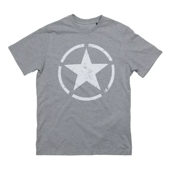 Star T - greyheather/white Star T - greyheather/white