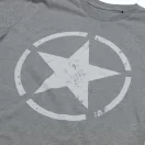 Star T - greyheather/white Star T - greyheather/white