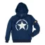 Star Zip Hoody - dark blue