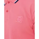 Tipped Polo Shirt - Salmon Tipped Polo Shirt - Salmon