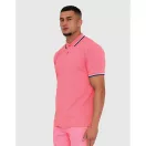 Tipped Polo Shirt - Salmon Tipped Polo Shirt - Salmon